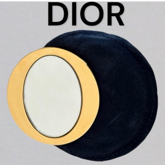 Low Start DIOR-Vintage Compact Mirror & Sleeve - Picture 4 of 9